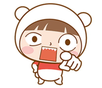 Baby Bear Girl messages sticker-9