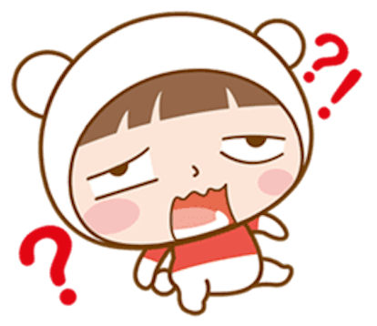 Baby Bear Girl messages sticker-4