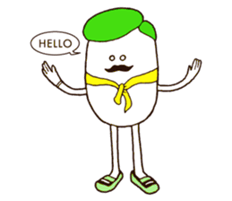 Funny Egg Stickers messages sticker-9