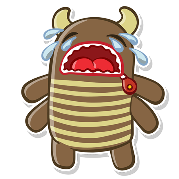 Sorgenfresser Emojis messages sticker-8