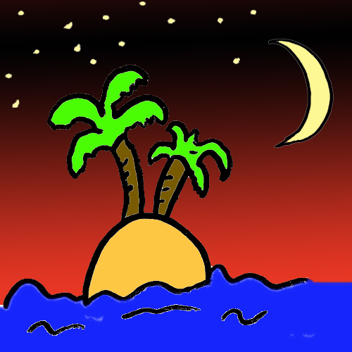 Stickman's island messages sticker-2