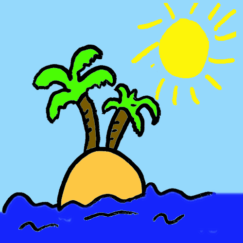 Stickman's island messages sticker-0