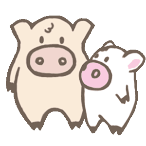 Toto Pig - Adorable Piggy Couple Animated Stickers messages sticker-8
