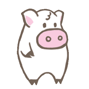 Toto Pig - Adorable Piggy Couple Animated Stickers messages sticker-1