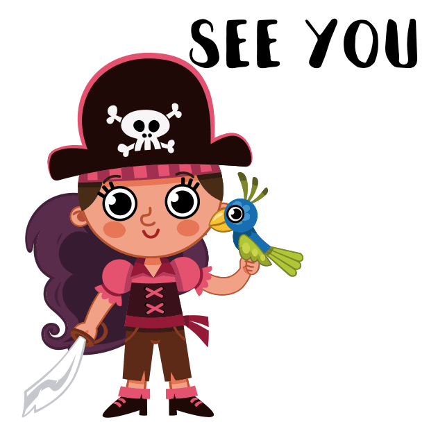 Animated Pirate Stickers messages sticker-6