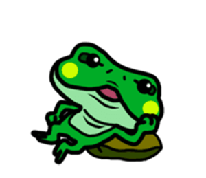 Funny Frog! messages sticker-1