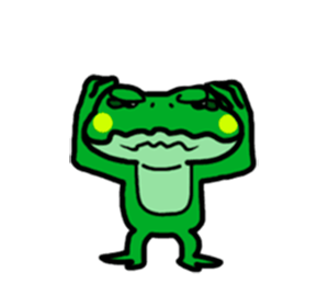 Funny Frog! messages sticker-6