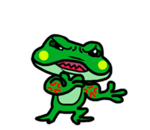 Funny Frog! messages sticker-10