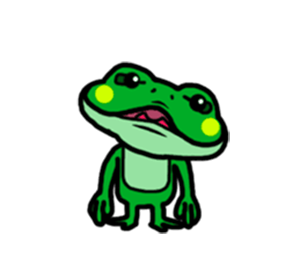 Funny Frog! messages sticker-4