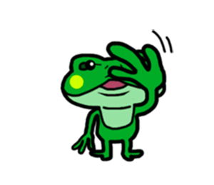 Funny Frog! messages sticker-3