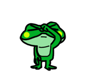 Funny Frog! messages sticker-0