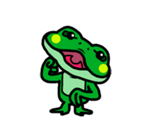 Funny Frog! messages sticker-8