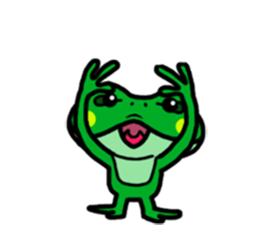 Funny Frog! messages sticker-7