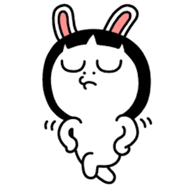 Sister Rabbit messages sticker-3