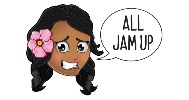 Pidginmoji - Wahine Stickers messages sticker-3