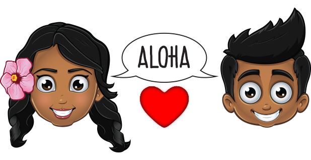 Pidginmoji - Wahine Stickers messages sticker-5
