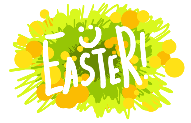 Fat Easter Bunny - Easter Spring Stickers Emoji messages sticker-3