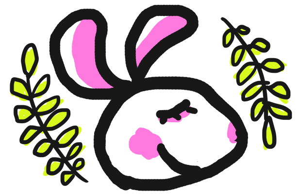 Fat Easter Bunny - Easter Spring Stickers Emoji messages sticker-2