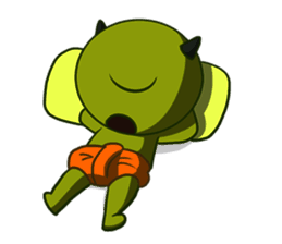 Cyclop Emoji messages sticker-2