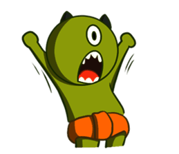 Cyclop Emoji messages sticker-0