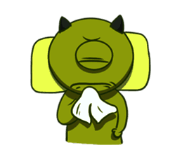 Cyclop Emoji messages sticker-1