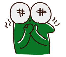 Big Eyed Frog messages sticker-1
