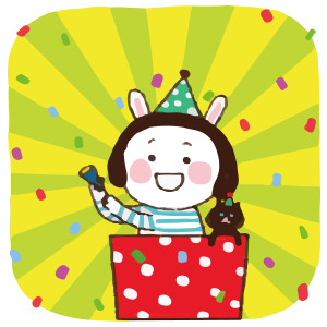 Cool girl Rabbitami messages sticker-4
