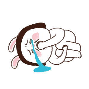 Cool girl Rabbitami messages sticker-6