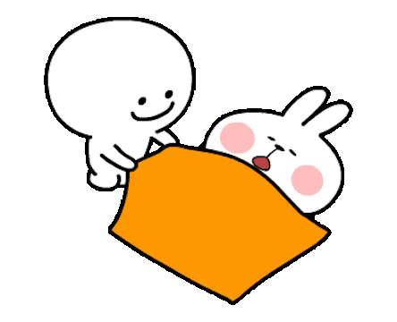 Happy Rabbit and Friend Animated messages sticker-5
