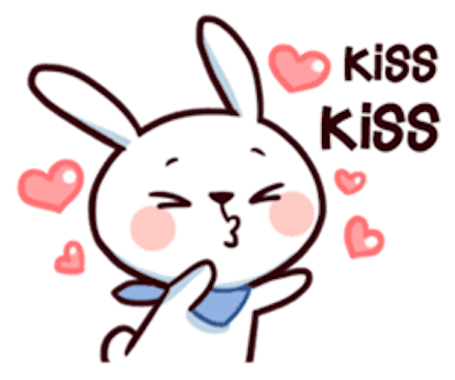 Cool Little Rabbit messages sticker-1