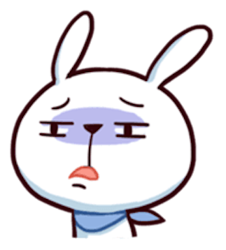 Cool Little Rabbit messages sticker-5