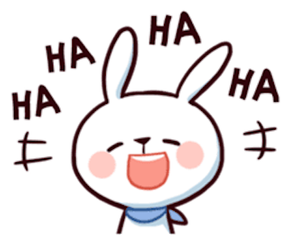 Cool Little Rabbit messages sticker-9
