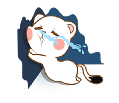 Cat with Love messages sticker-11