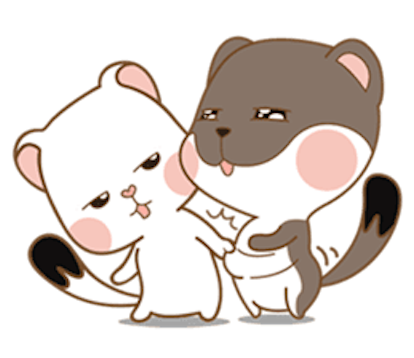 Cat with Love messages sticker-1