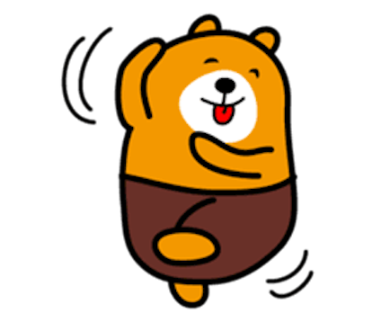 Bimbim Bear messages sticker-1