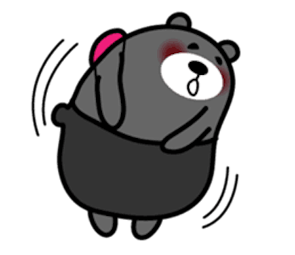 Bimbim Bear messages sticker-3