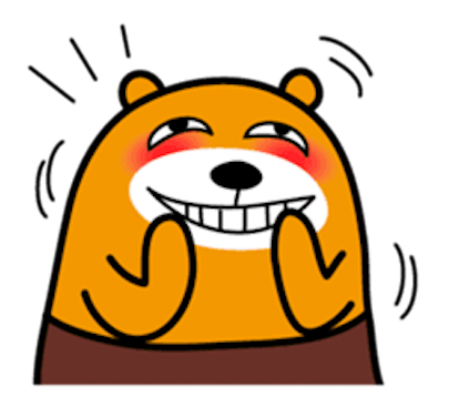 Bimbim Bear messages sticker-5