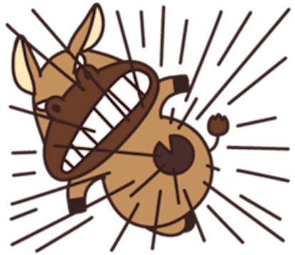 Funny Donkey messages sticker-10