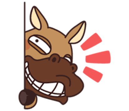 Funny Donkey messages sticker-3