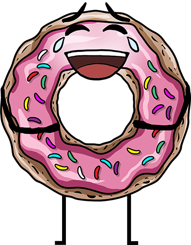 Donuts - Cute stickers messages sticker-9