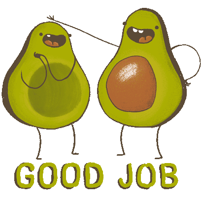 Avocado Stickers messages sticker-4
