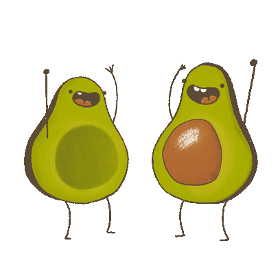Avocado Stickers messages sticker-8