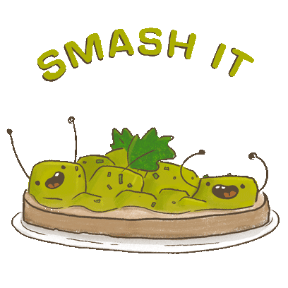 Avocado Stickers messages sticker-1