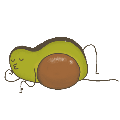 Avocado Stickers messages sticker-11