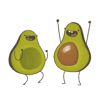 Avocado Stickers messages sticker-2