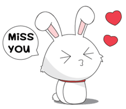 Vulnerable Bunny Stickers messages sticker-2