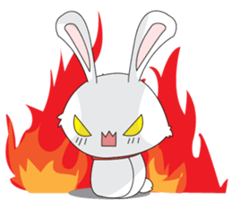 Vulnerable Bunny Stickers messages sticker-9