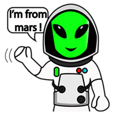 Astronaut Emoji messages sticker-9
