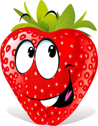 Strawberry SP emoji messages sticker-6