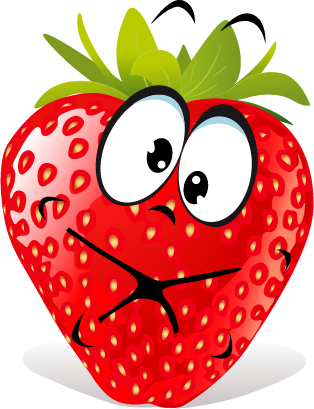 Strawberry SP emoji messages sticker-10